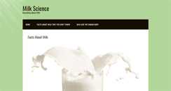 Desktop Screenshot of milk-science-international.com